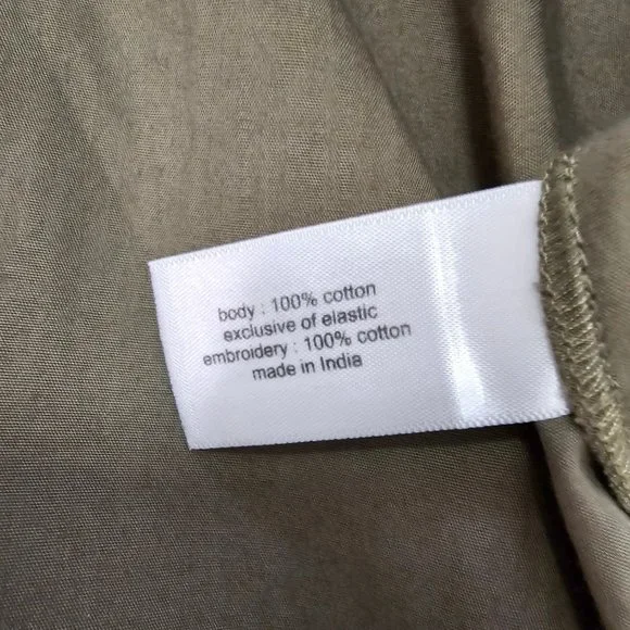 NWT Lane Bryant Plus size 24 100% cotton blouse with eyelet - Picture 5 of 6